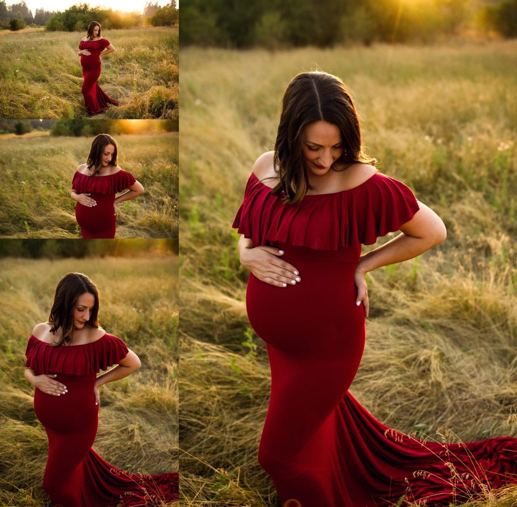 Seattle Tacoma Maternity Photographer | Maternity Gown Collection ...